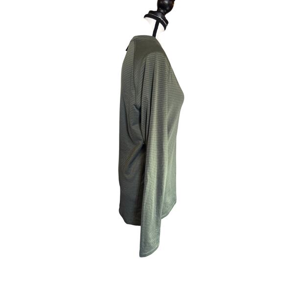 Eddy Bower Men's High Route Grid Air Long-Sleeve Crew small green nwt - Picture 5 of 5